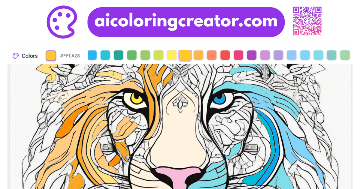 AI Coloring Creator – Free Printable AI Coloring Pages